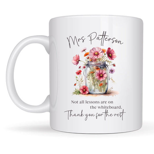 custom quote mug for teacher