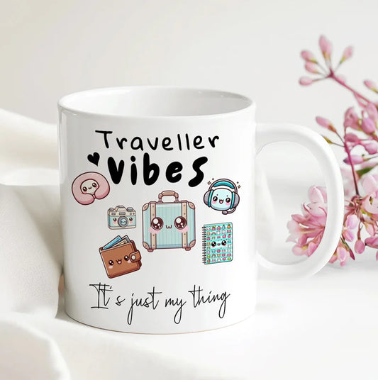 Traveller vibes mug