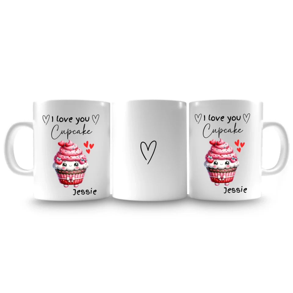 cupcake in love mug