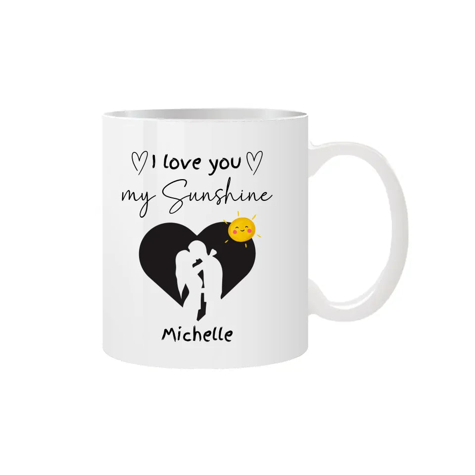 in love mug