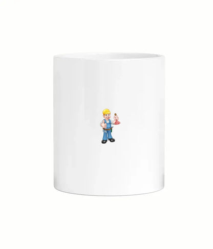 Quirky plumber appreciation mug