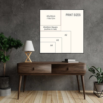 Hallway horizontal mockups with print sizes quirkably yours