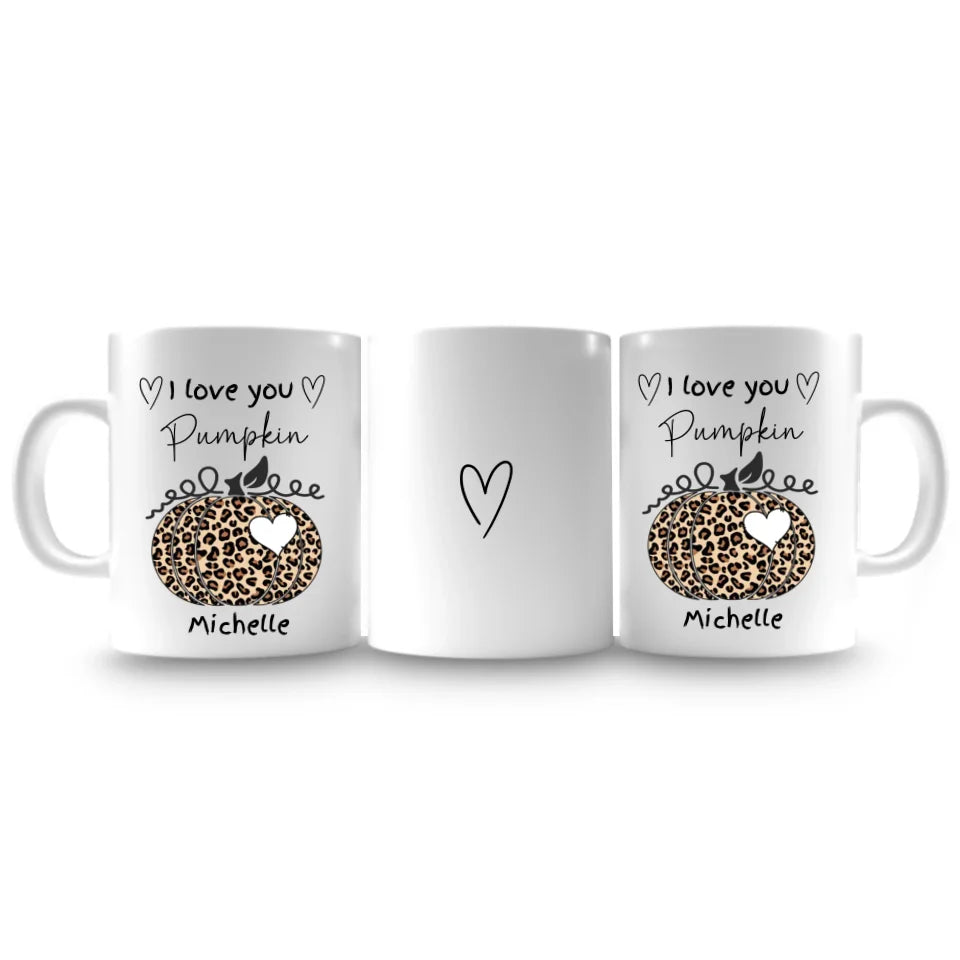 Cute Pumpkin Gift for Coffee and Lovers
