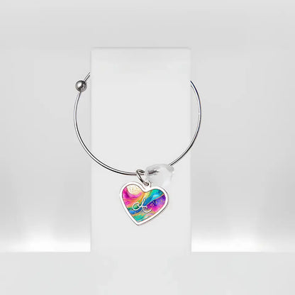 Customisable Jewellery with Initial and Crystal Charm