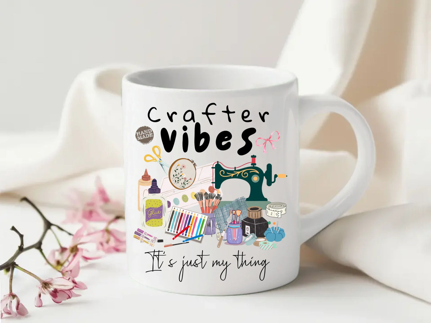 Personalised crafter gift mug