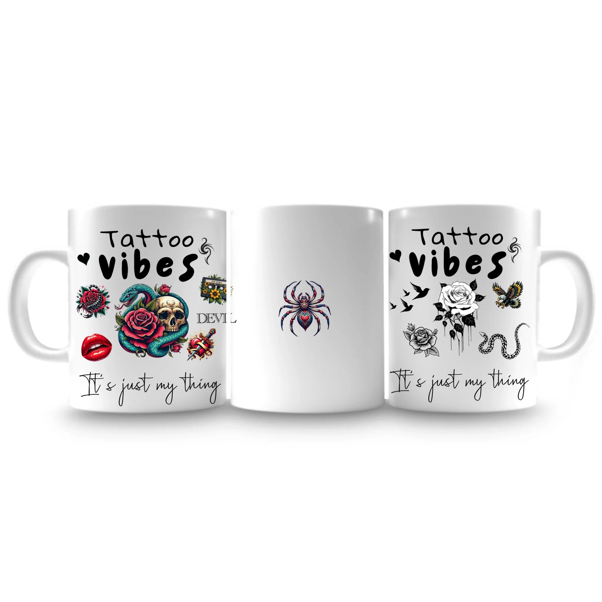 tattoo themed mug