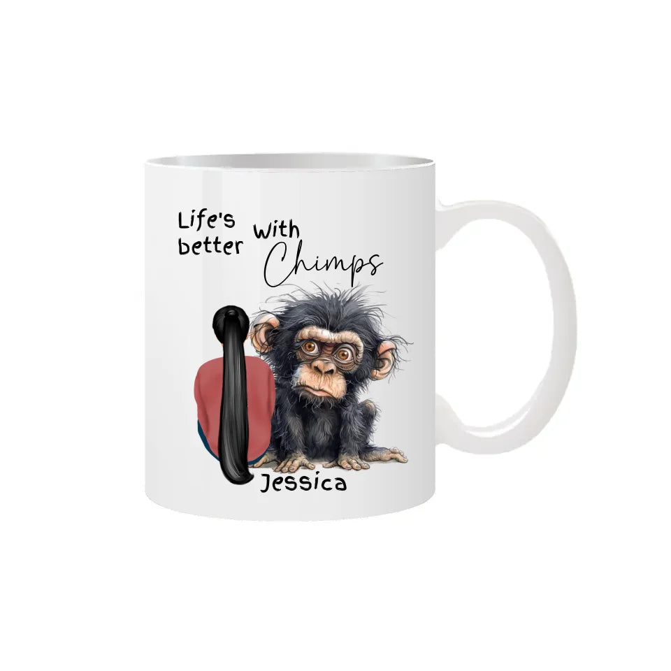 Unique chimpanzee gift for birthdays