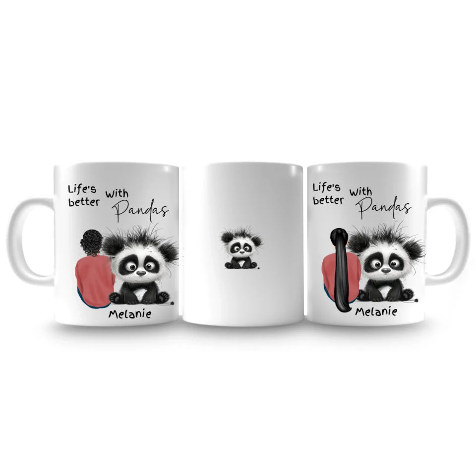 Custom panda mug for gifts