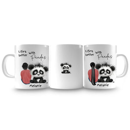 Custom panda mug for gifts