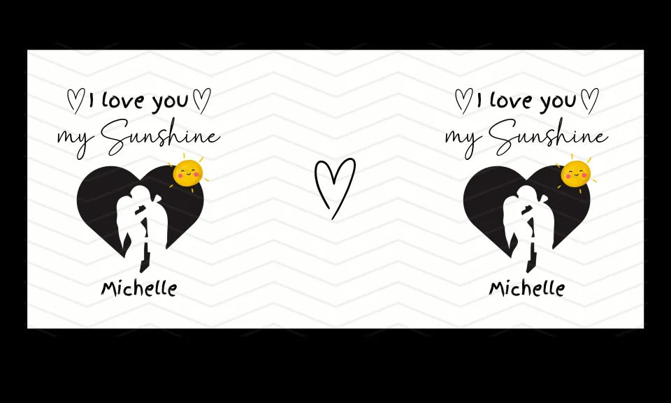 Custom Name Sunshine Coffee Mug for lovers