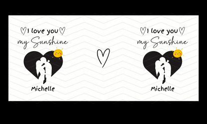 Custom Name Sunshine Coffee Mug for lovers