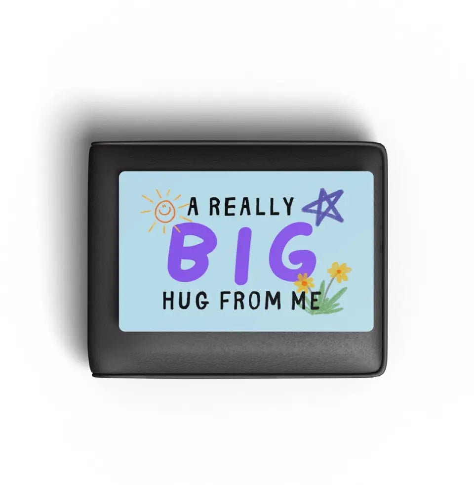 Quirky personalised pocket hug gift for Mum or Nanny