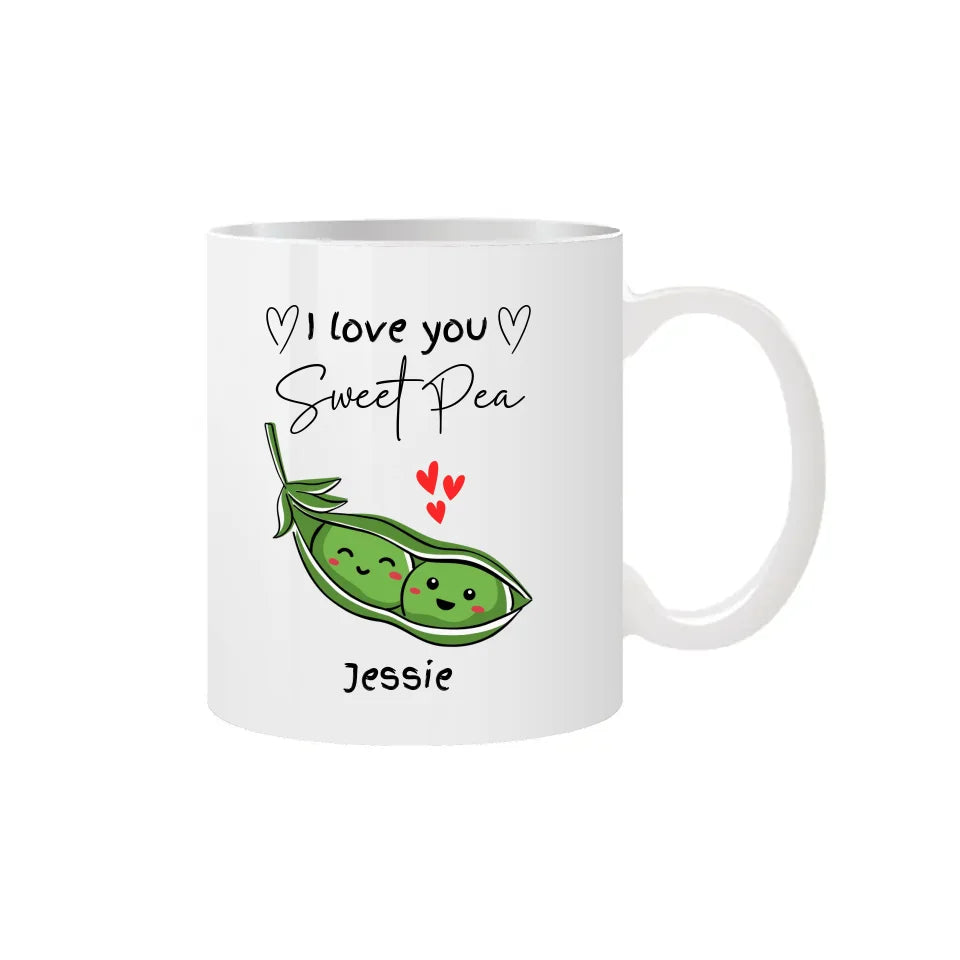 Custom name Valentine’s Day mug