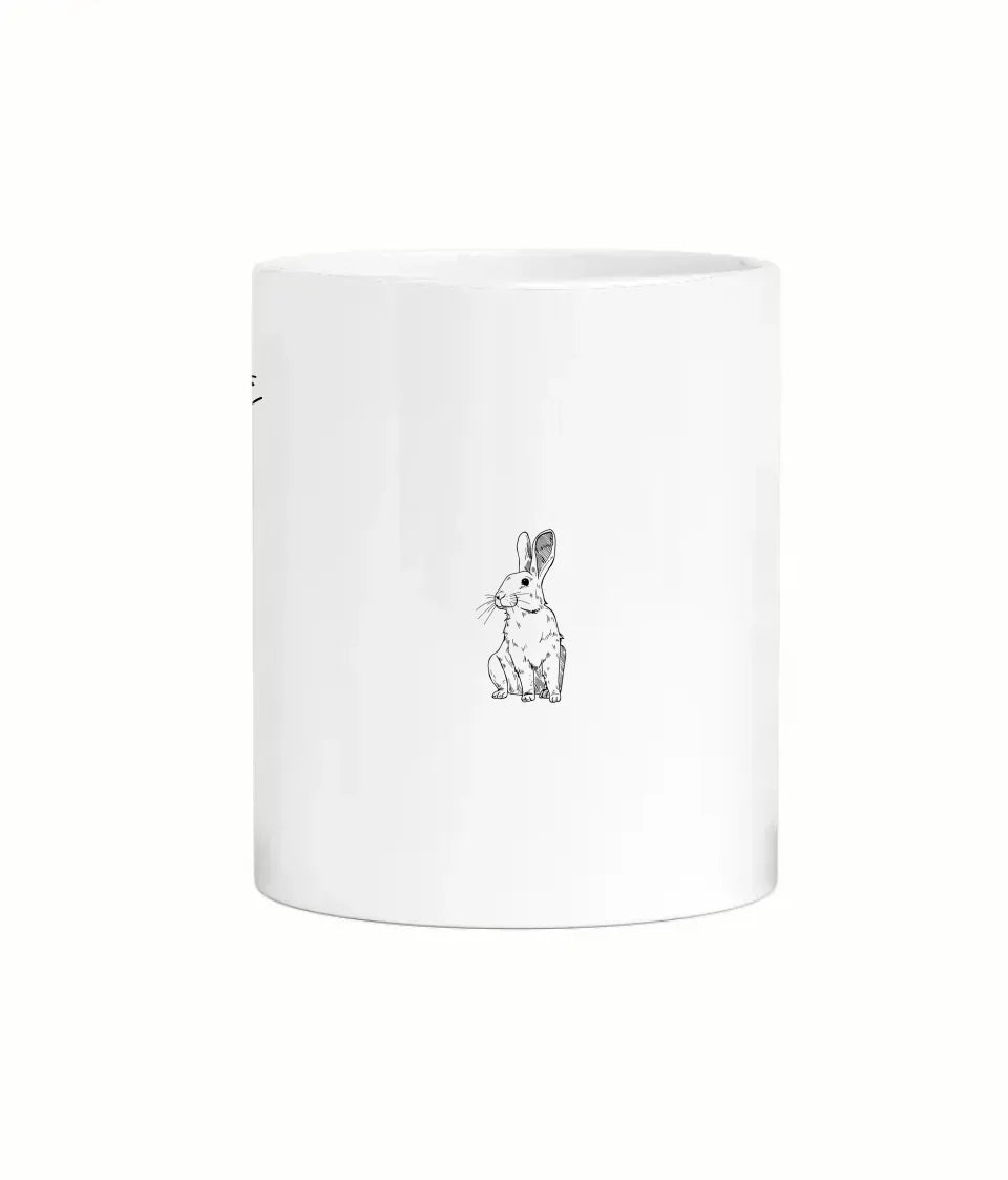 Rabbit lover’s personalised gift mug