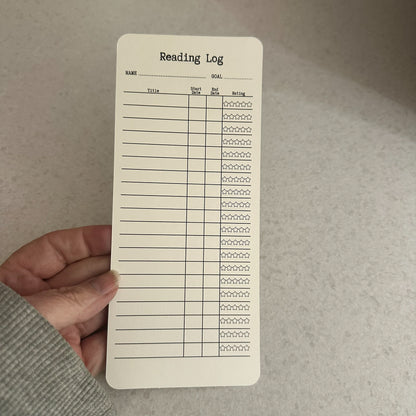 Bookworm gift with reading tracker