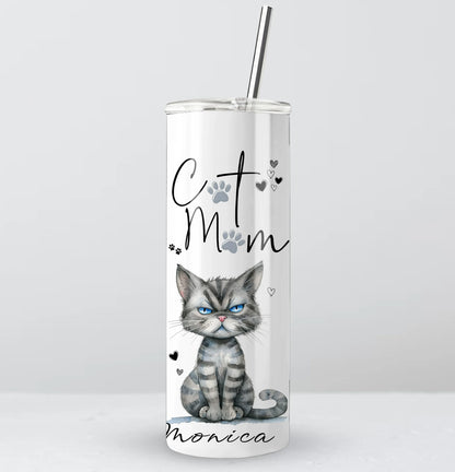 Stylish cat drinkware
