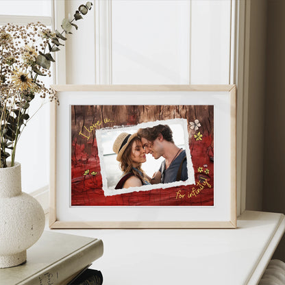 Romantic gift with personalised design