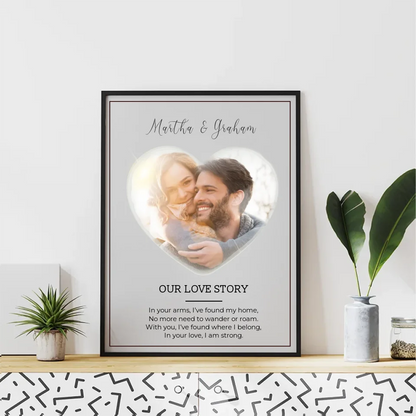 custom couple photo gift