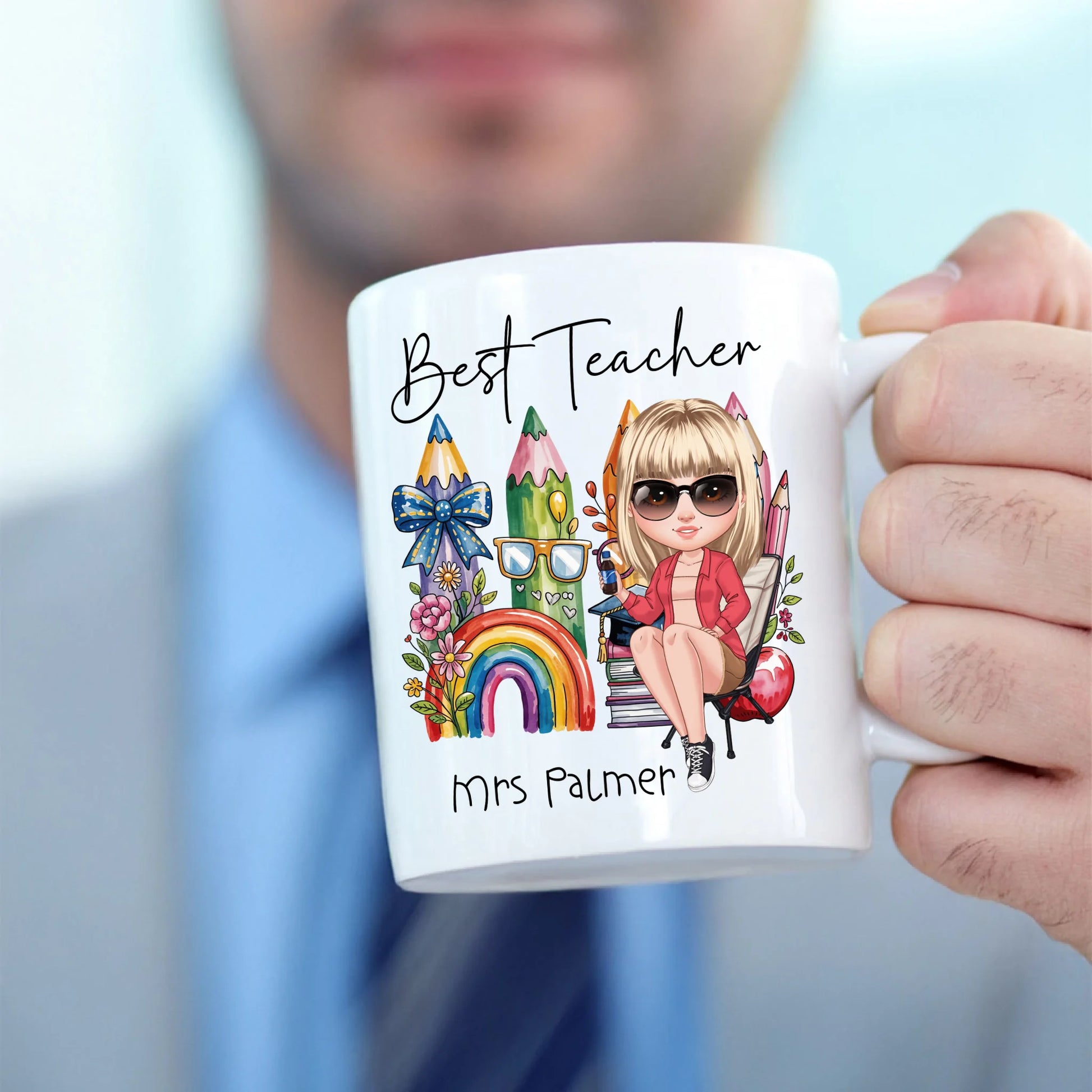 Customised gift for school staff