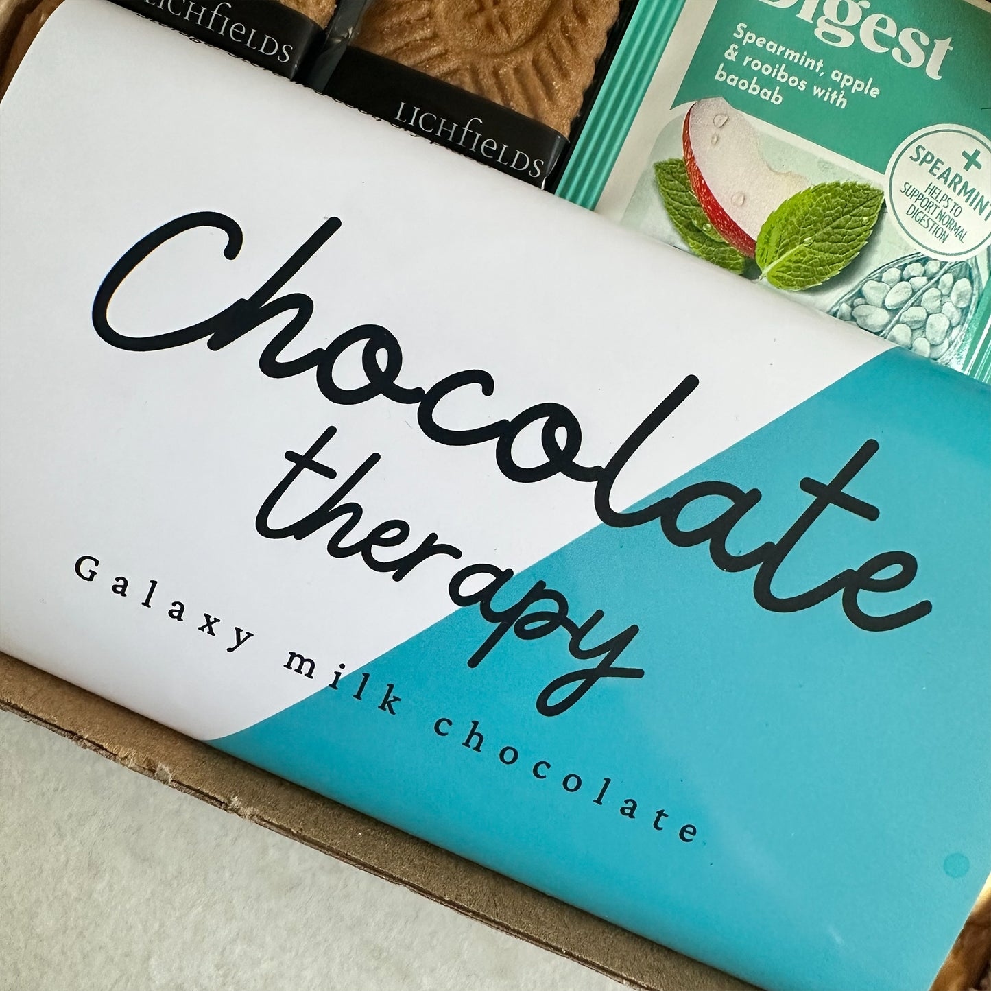 Stress relief gift with chocolate