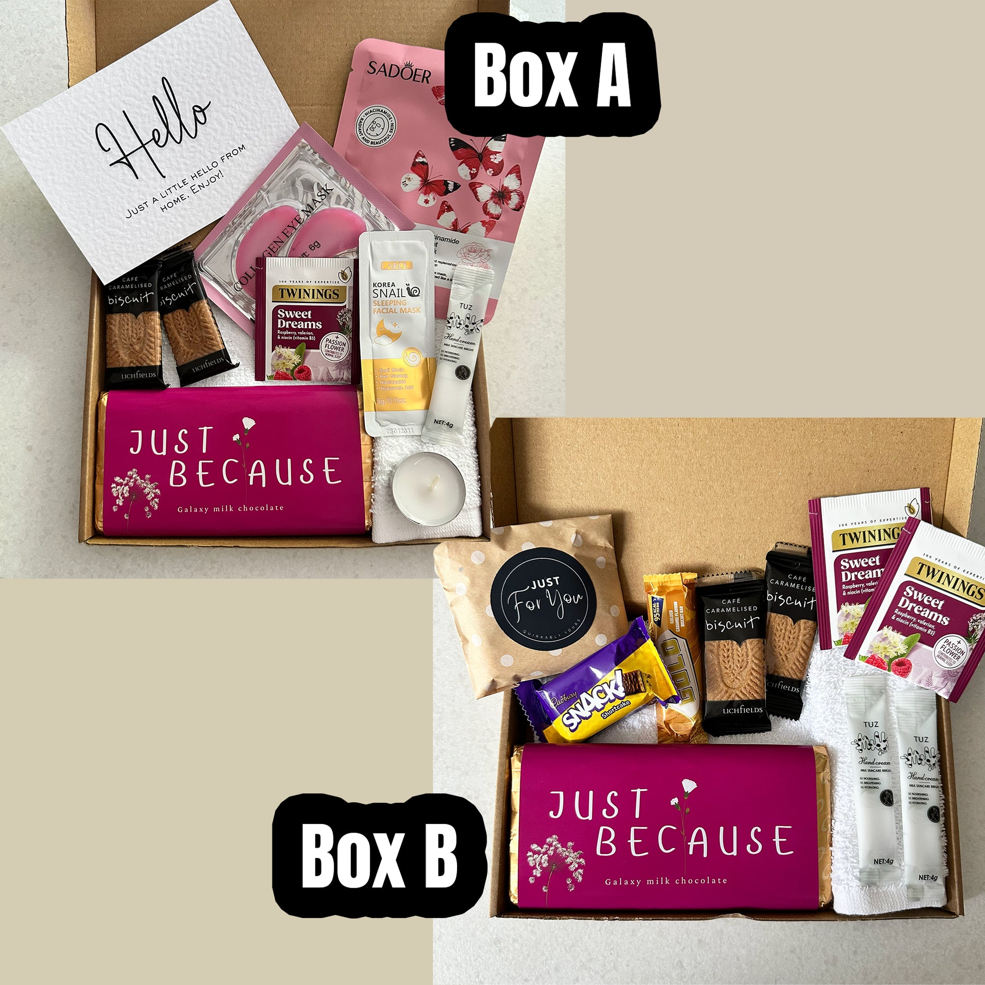 Small surprise gift box designed to brighten someone’s day