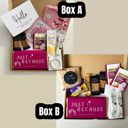 Small surprise gift box designed to brighten someone’s day