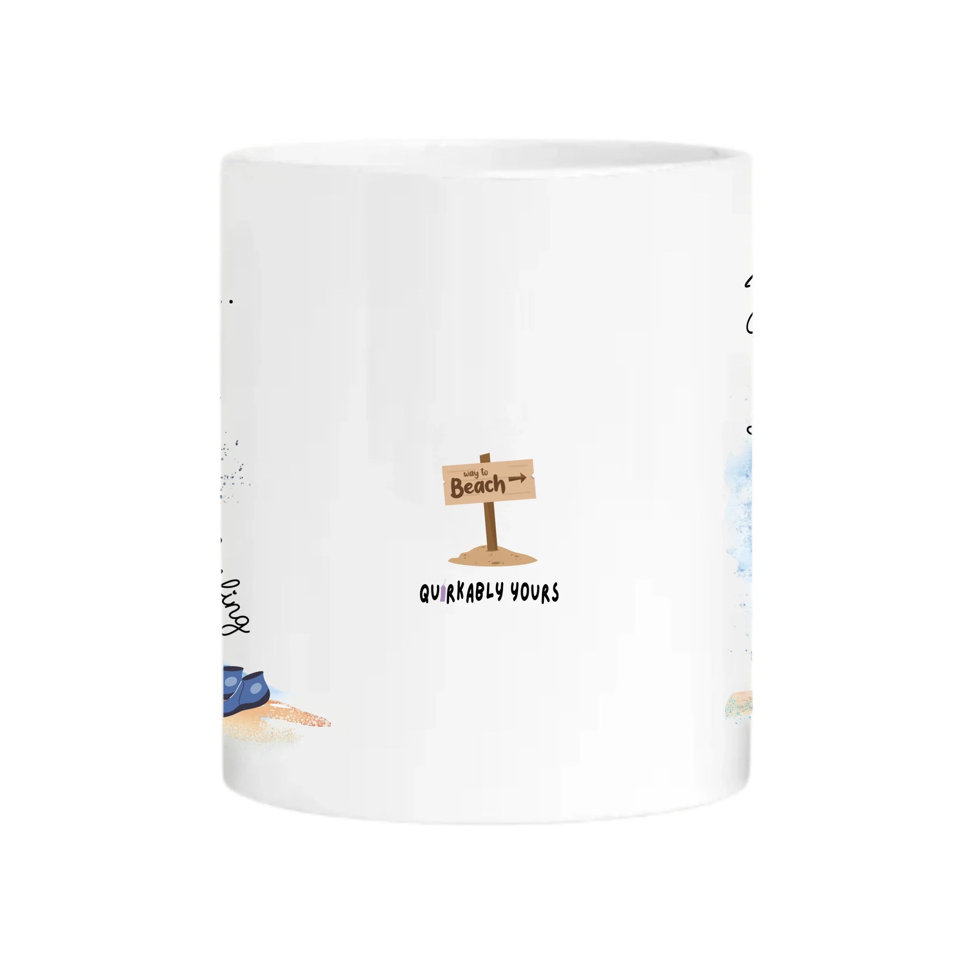 Dad surfing mug