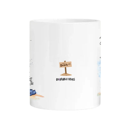 Dad surfing mug