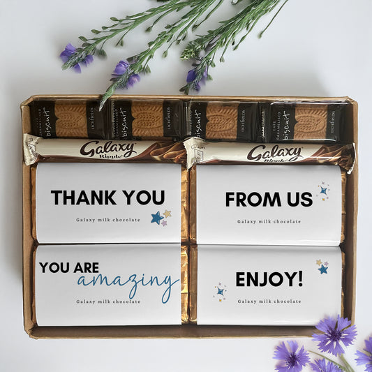Thank you chocolate gift box UK for teachers nurses and amazing teams