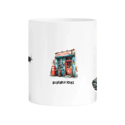 Personalised workman mug – quirky gift for a mechanic