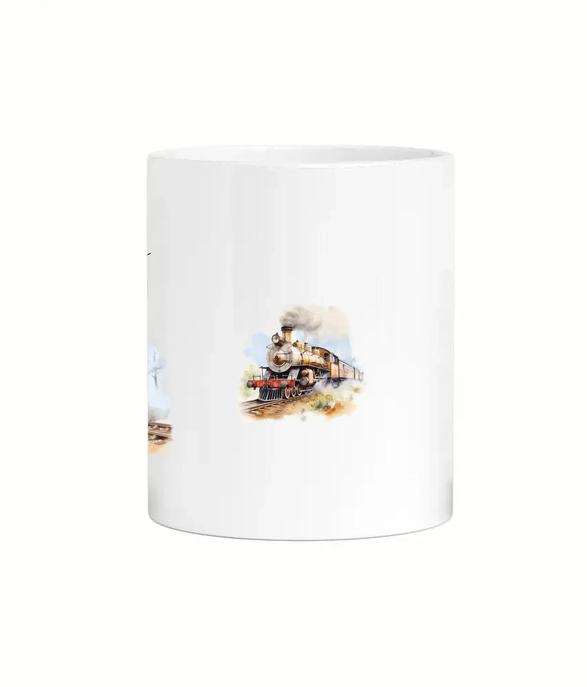 Train lover personalized coffee mug