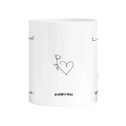 Personalised mug for long-distance relationships