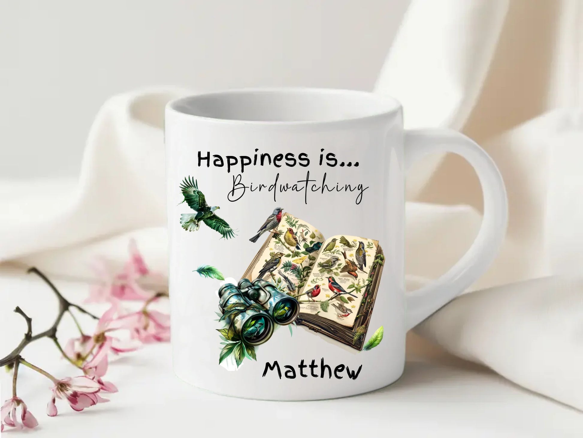 Birdwatching enthusiast mug