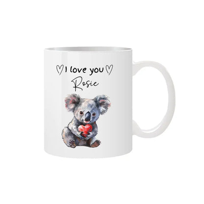 Unique Anniversary & Valentine’s Gift mug with heart