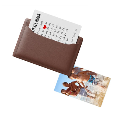 Special family wallet card gift idea