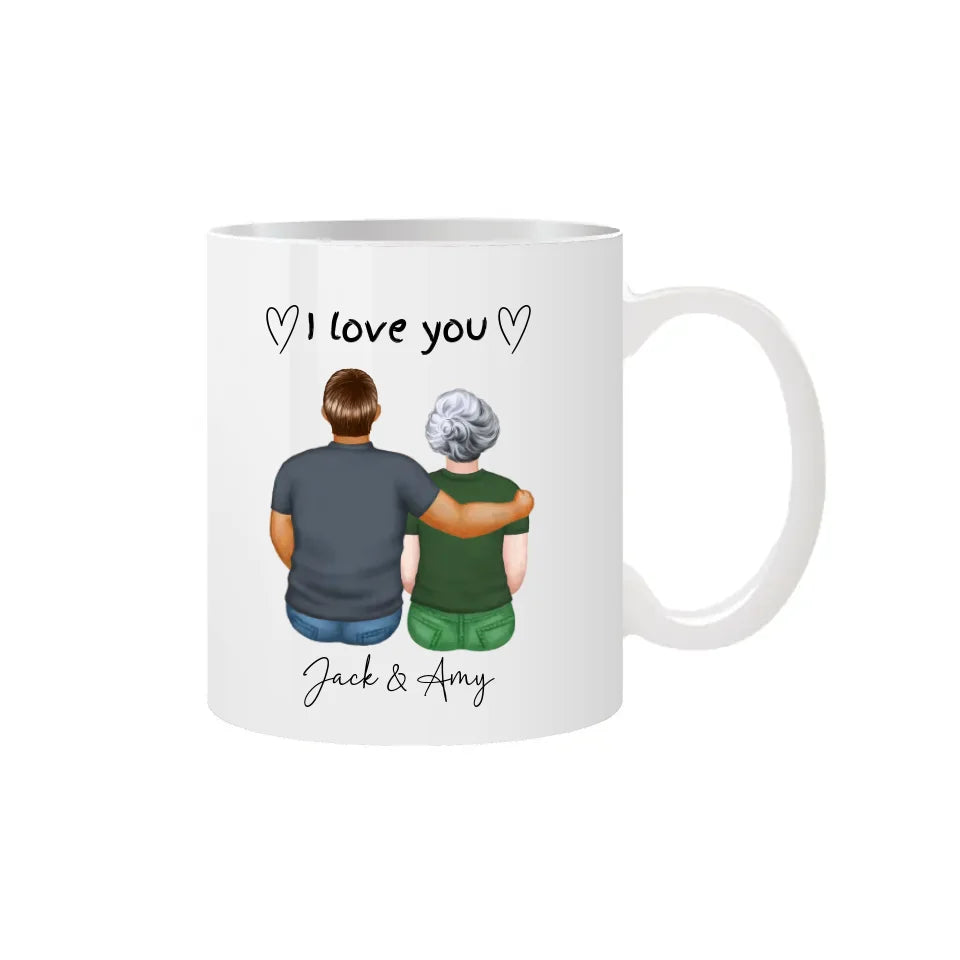 Cute Couple in love Coffee Mug