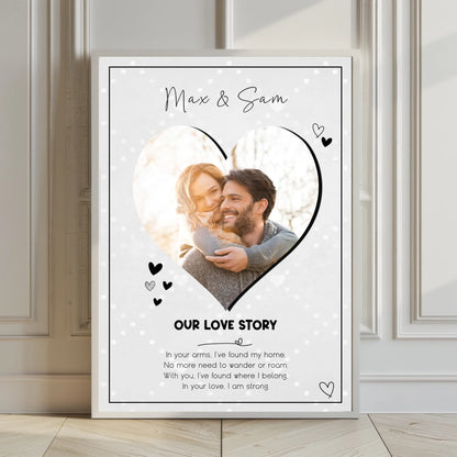 Personalised Wedding or Anniversary Photo Art