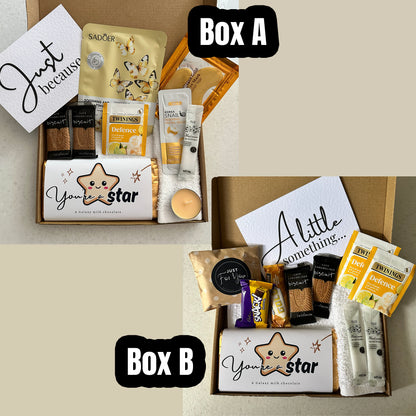 Workplace thank you letterbox gift for employee recognition