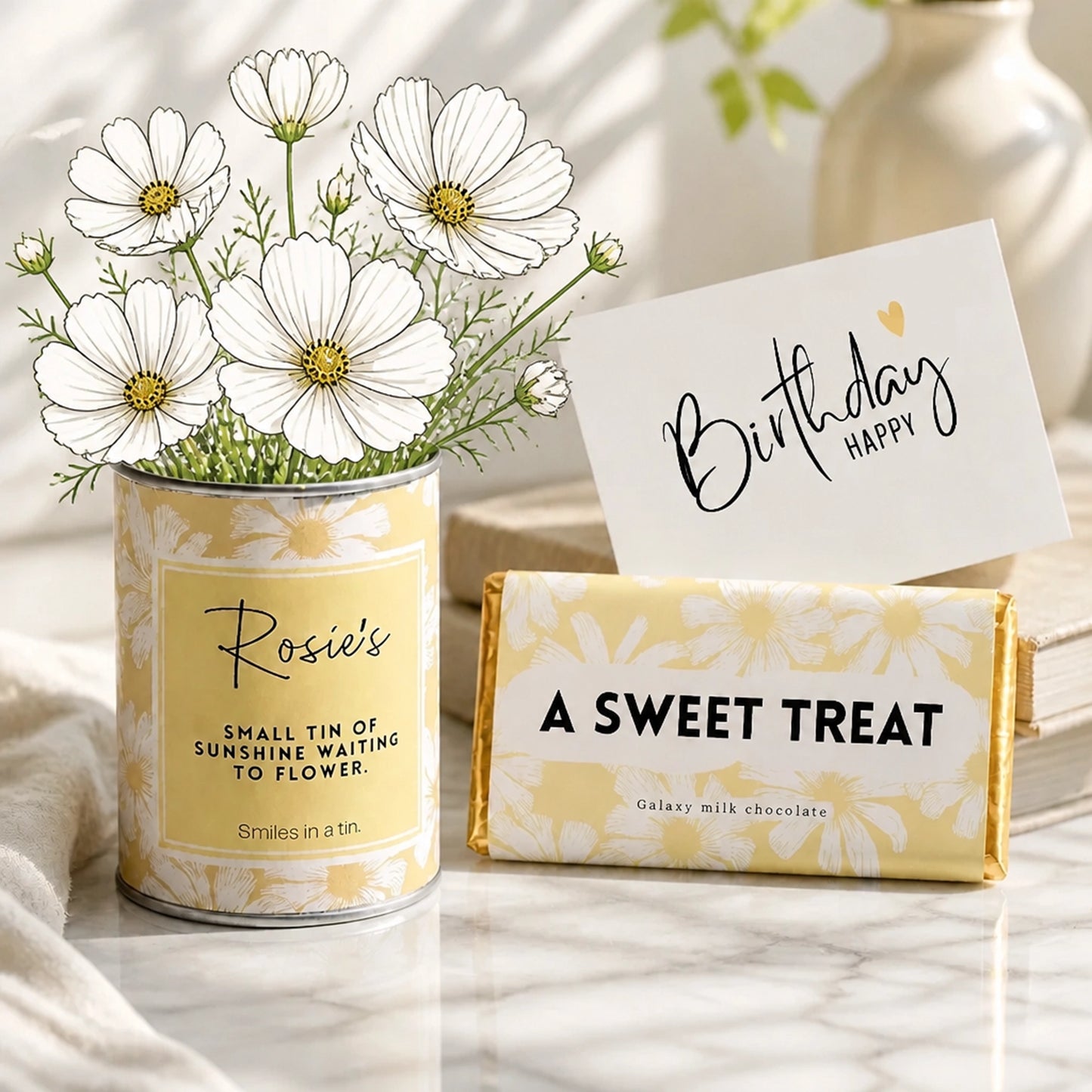 Personalised Grow Your Own Flower Tin