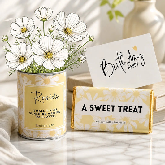 Personalised Grow Your Own Flower Tin