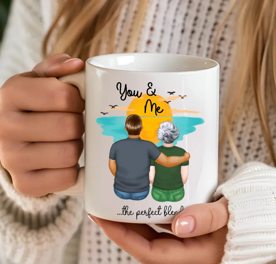 Custom couple’s mug